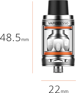 NRG SE tankı ile gelen Vaporesso Swag Kit Setin Atomizer Özellikleri